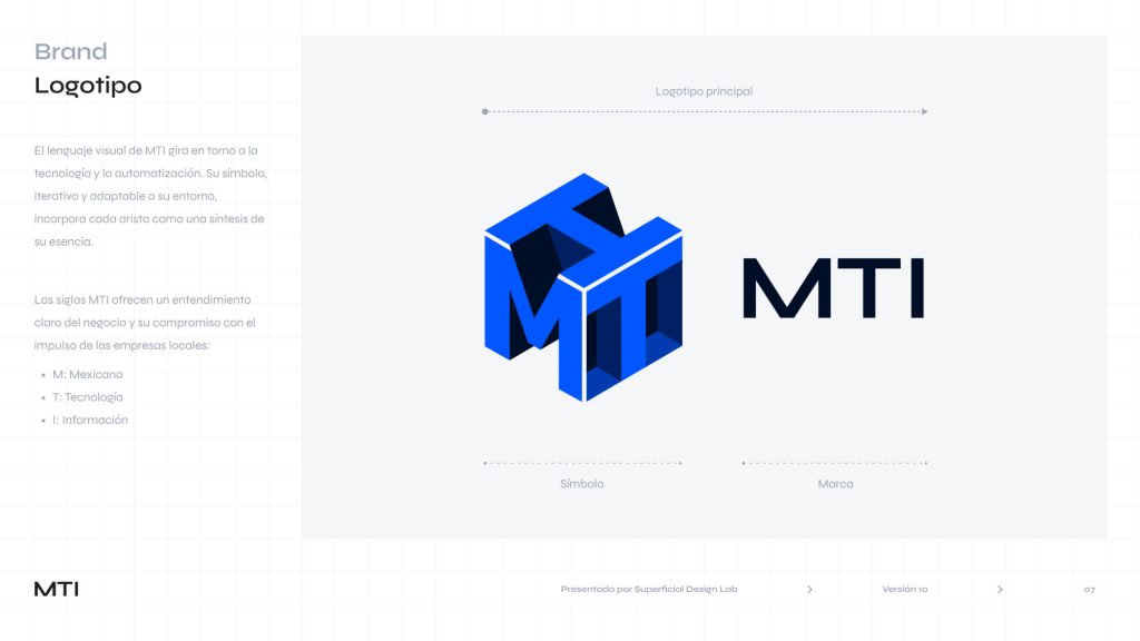 MTI, Superficial Design